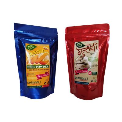 Orange Peel Powder (150gn) gm And Multani mitti Powder (225 gm).Combo Pack